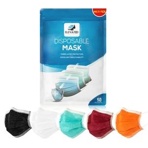 Elevated Research Disposable Mask (50pcs)(5colors)